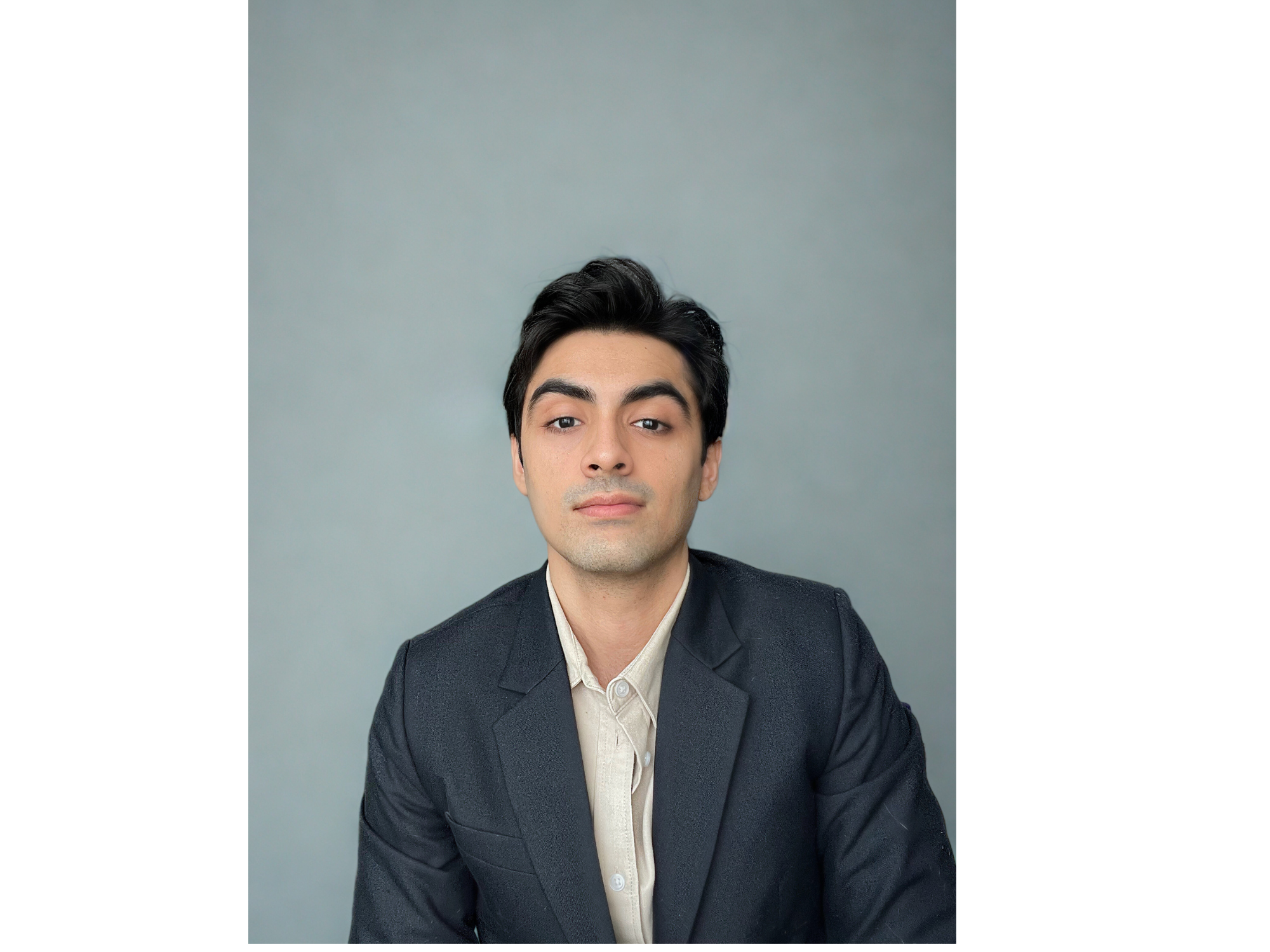 Hridhay Kapoor in a blazer